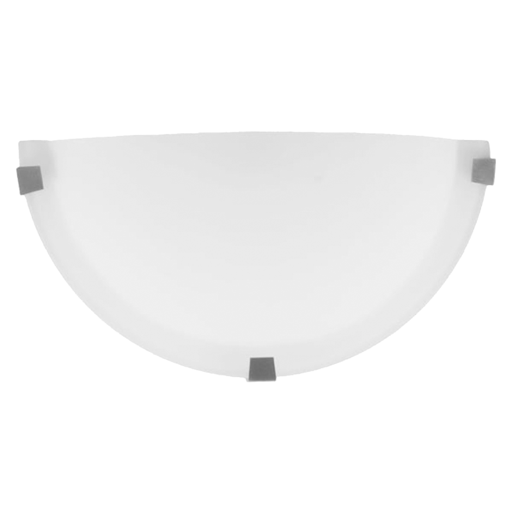SC-218WH-NK CFT Series Brushed Nickel Wall Sconce with Frosted Glass