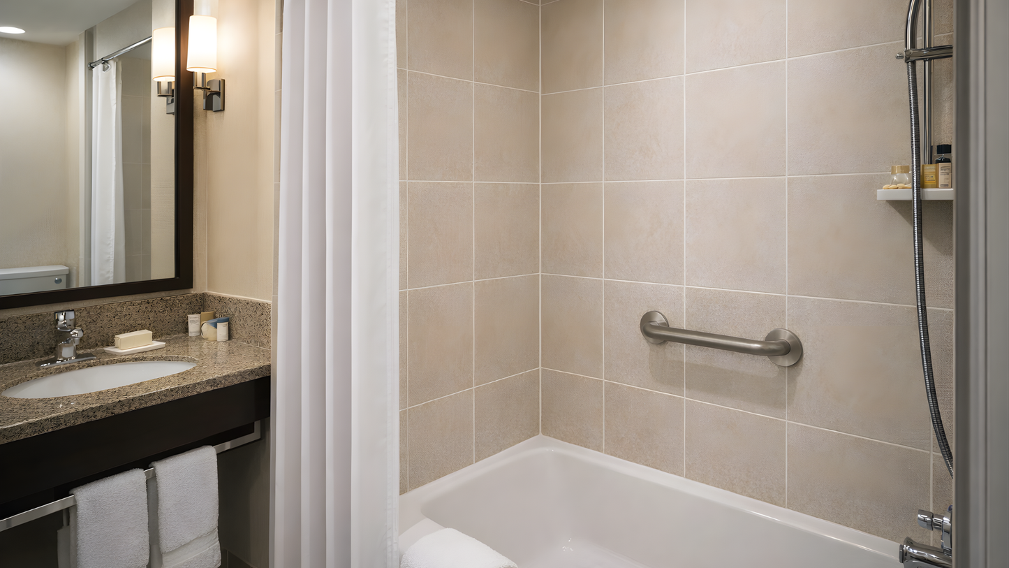 Stainless 12" Grab Bar