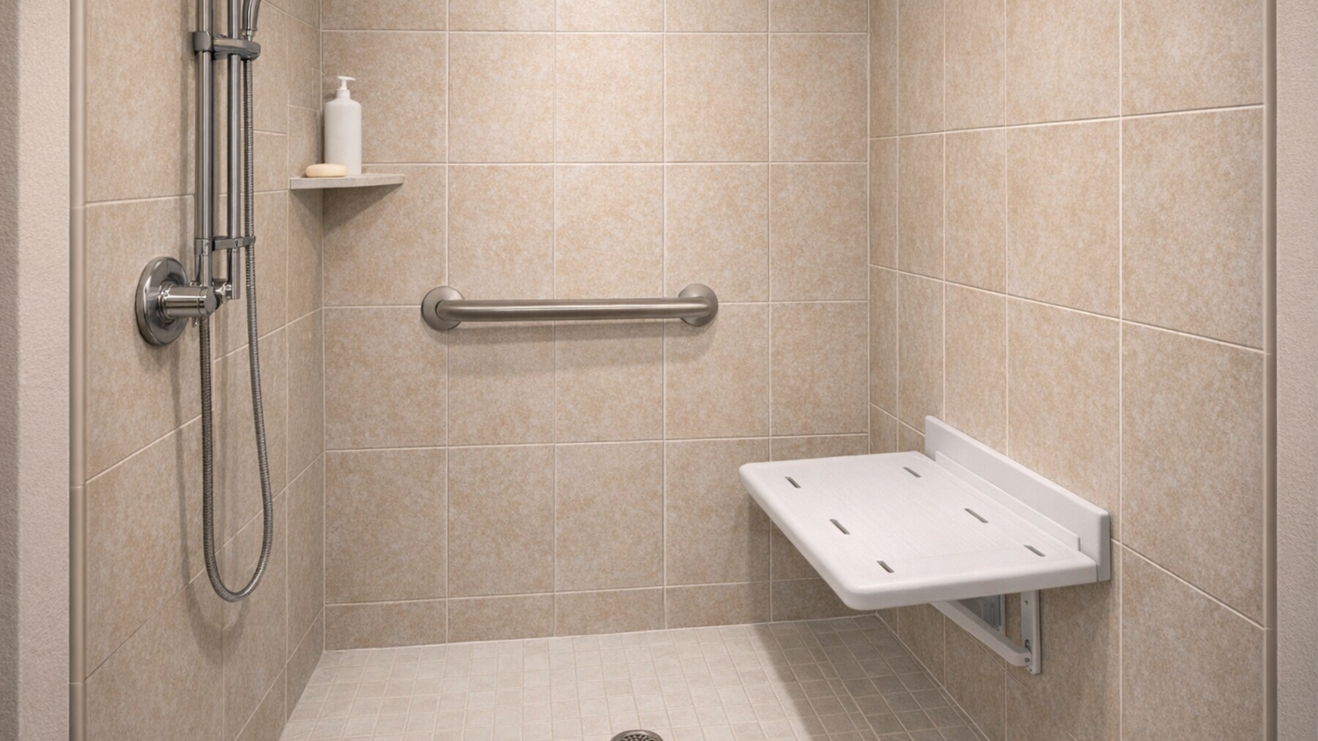 Stainless 24" Grab Bar