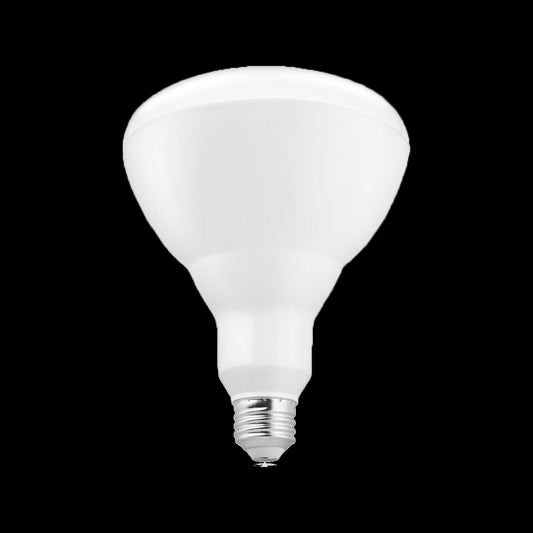 LED 11 Watt Dimmable Flood Light Bulb in White Finish