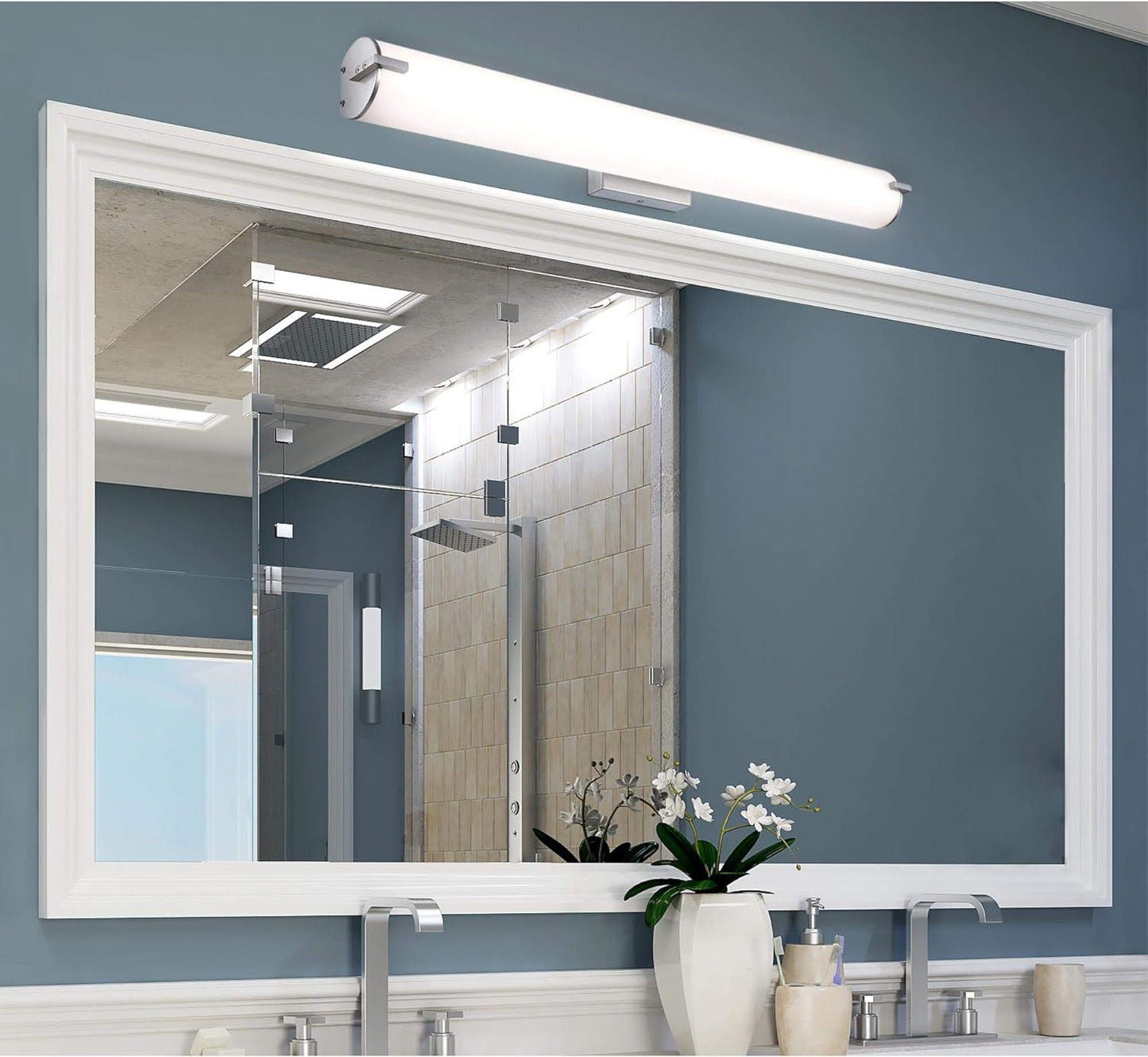 24" LED Cylinder Vanity Light