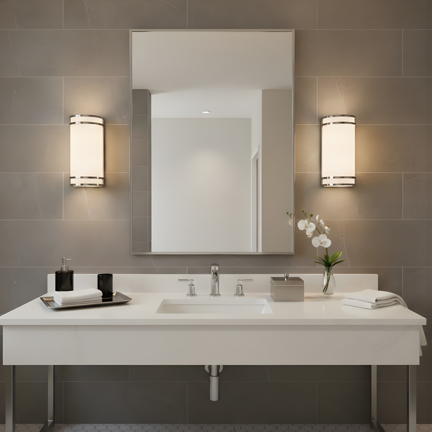 LED Half Cylinder Wall Sconce