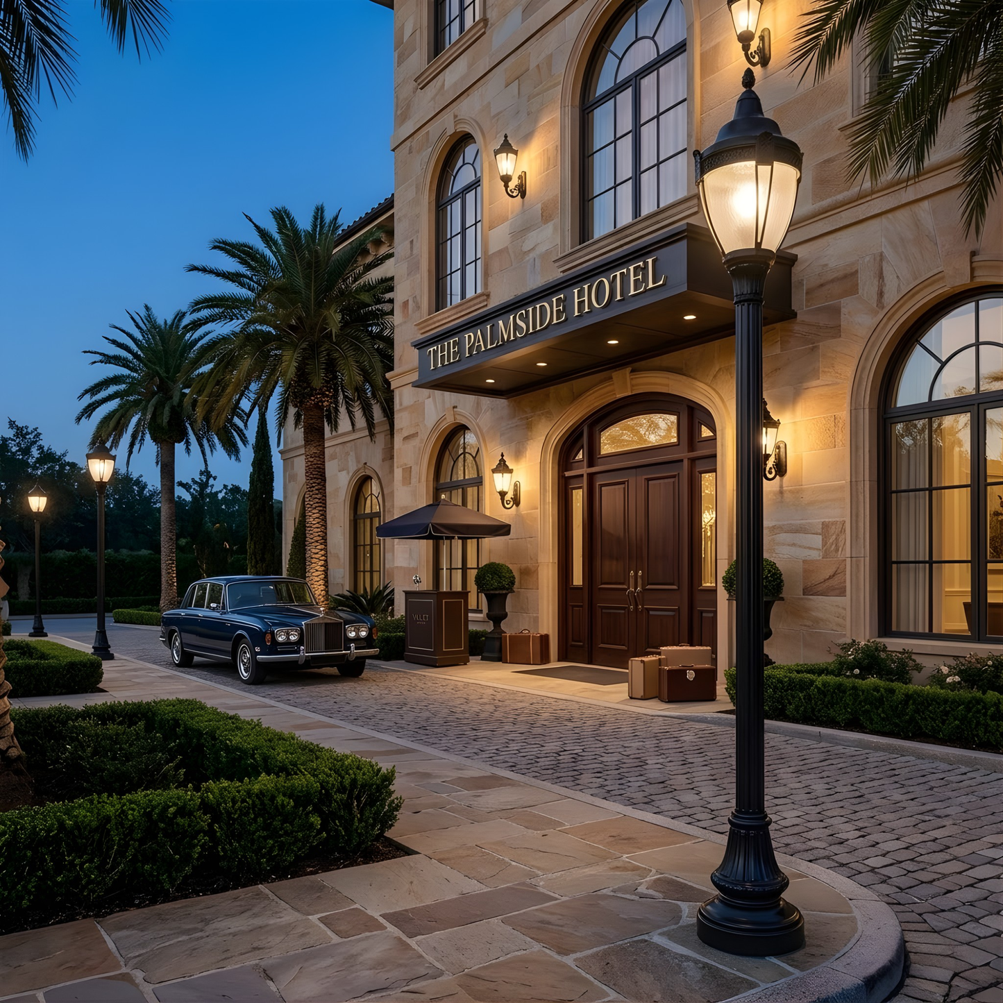 Commercial Lamppost & Post-Top