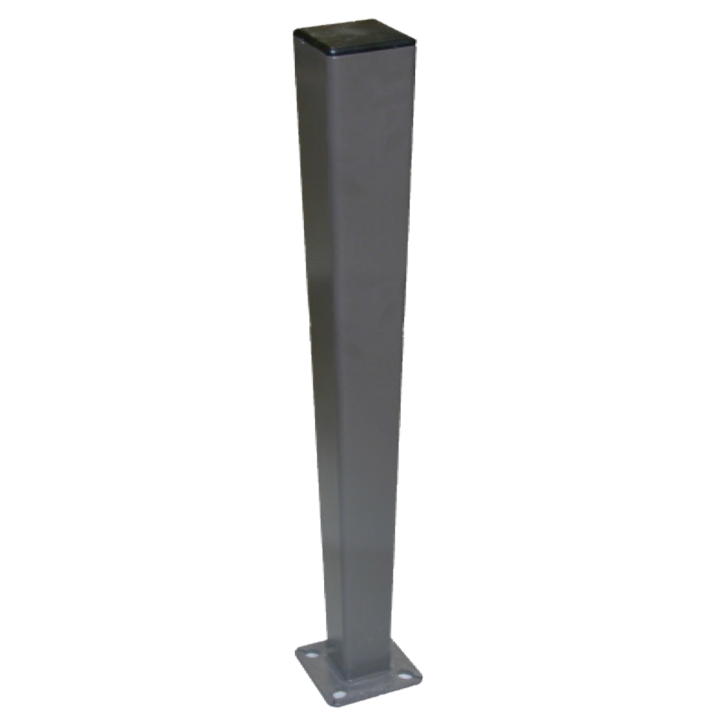 10' 4" Square Steel Pole Light Pole