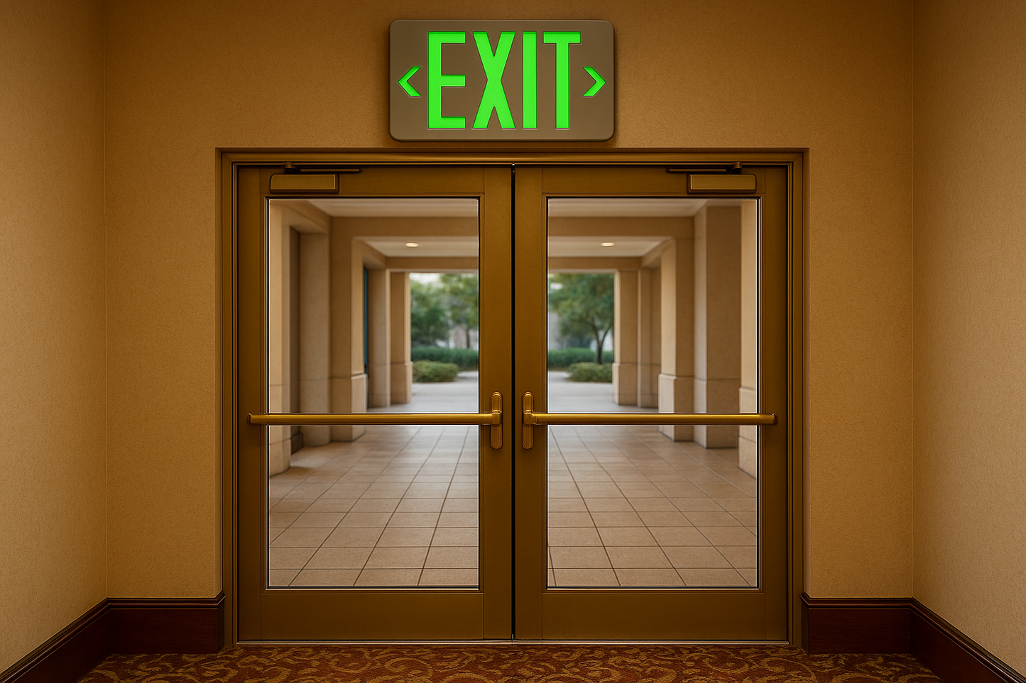 GreenGuard ExitPro LED with Battery Backup